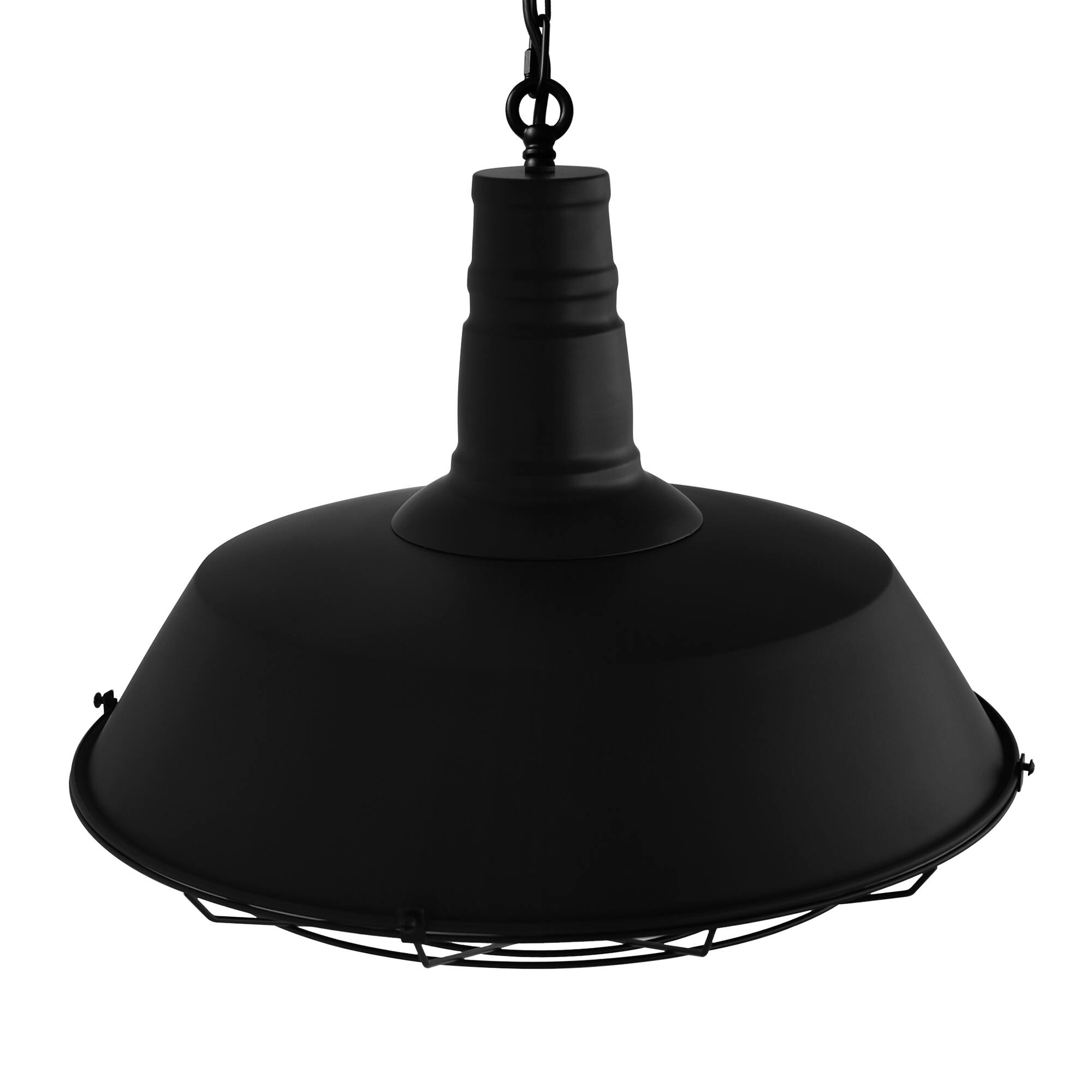 Back. CWI Lighting - Morgan 1 Light Down Pendant With Black Finish - Black.