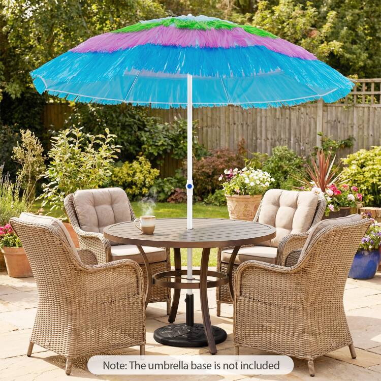 Note: The umbrella base is not included