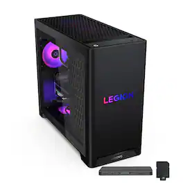Lenovo - Legion Tower 5i Gaming Desktop,Intel Ultra 7 265F,32GB RAM,2TB SSD+1TB Dock Set,GeForce RTX 5070,Win 11 Pro - Black