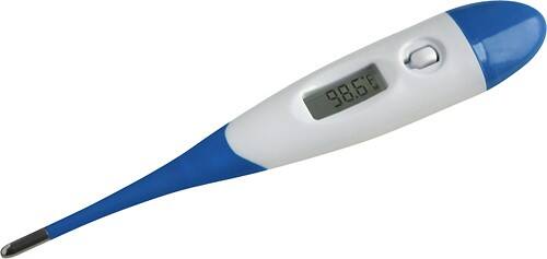 Angle Standard. BluFire - Rapid Digital Thermometer - Blue/White.