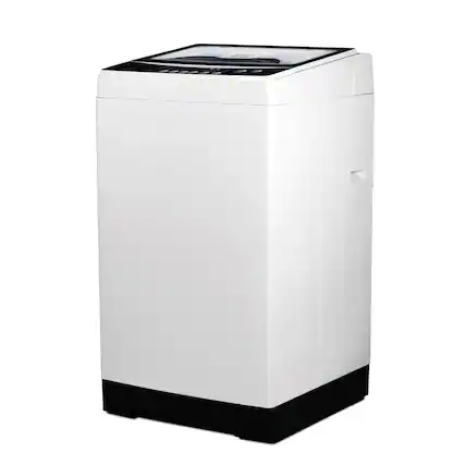Front. Black+Decker - Small Portable Washer, Portable Washer 2.0 Cu. Ft. with 6 Cycles - White.