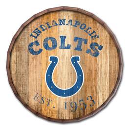 Fan Creations - Indianapolis Colts 24'' Established Date Barrel Top - Multicolor