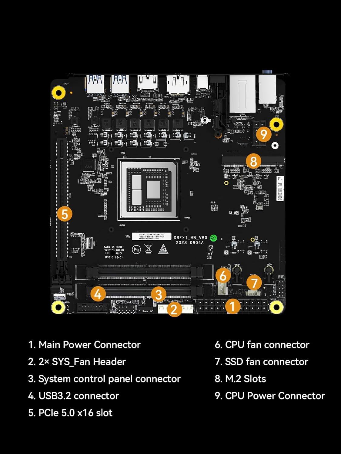 Minisforum BD795i SE Mini ITX Desktop Motherboard - Best Buy