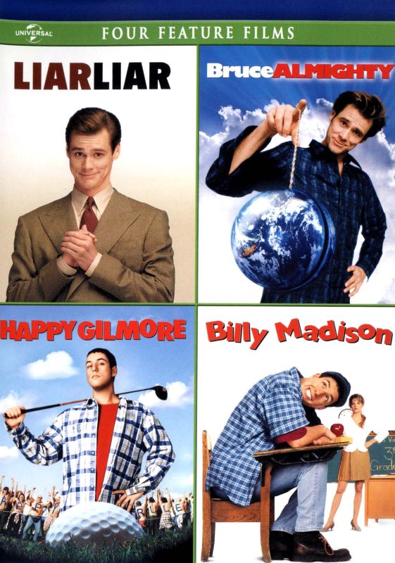  Liar Liar/Bruce Almighty/Happy Gilmore/Billy Madison [2 Discs] [DVD]