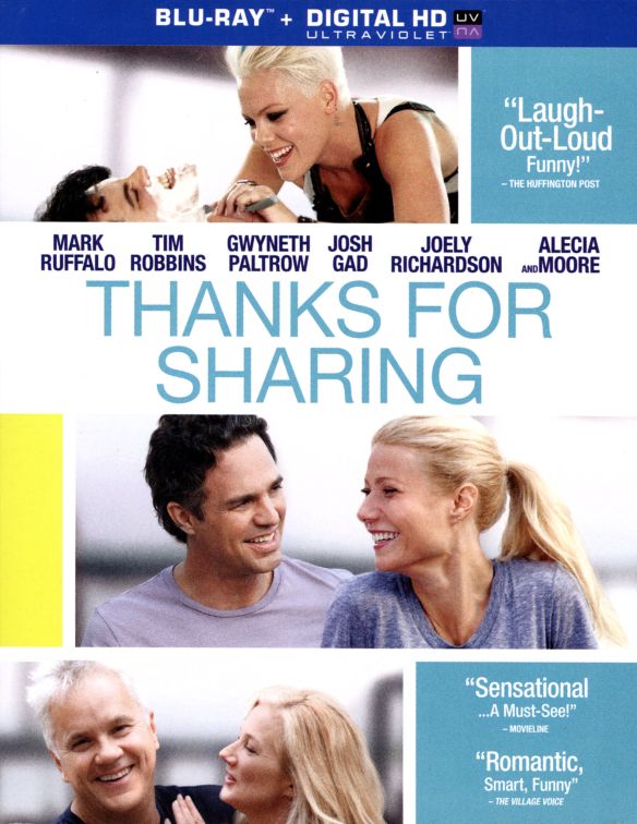  Thanks for Sharing [Includes Digital Copy] [Blu-ray] [2012]