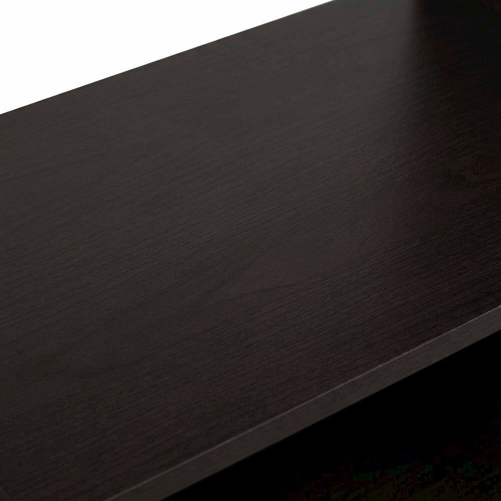 Alt View 1. FurniFact - Wooden bookcase with open shelves for versatile storage - Dark Oak.