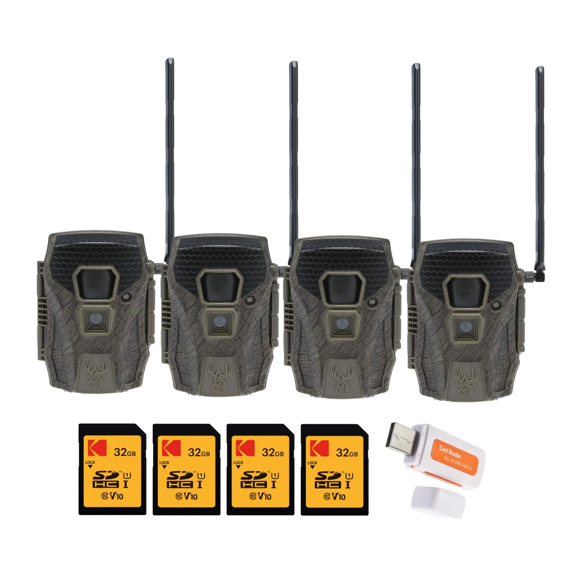 Bundle - Wildgame Innovations - Terra XT 3.0 Cellular Trail Camera (4-Pk) with Accs price history on PriceWatchPro
