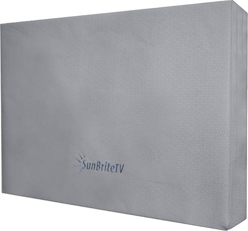 Angle View: SunBriteTV - 55" Outdoor Dust Cover for Most Non-Articulating Wall Mounts - Gray