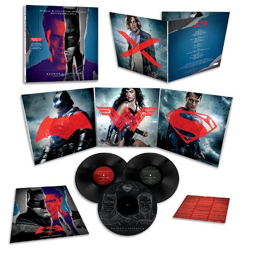 Best Buy: Batman v Superman: Dawn of Justice [Original Motion Picture  Soundtrack] [Deluxe Version] [LP] VINYL