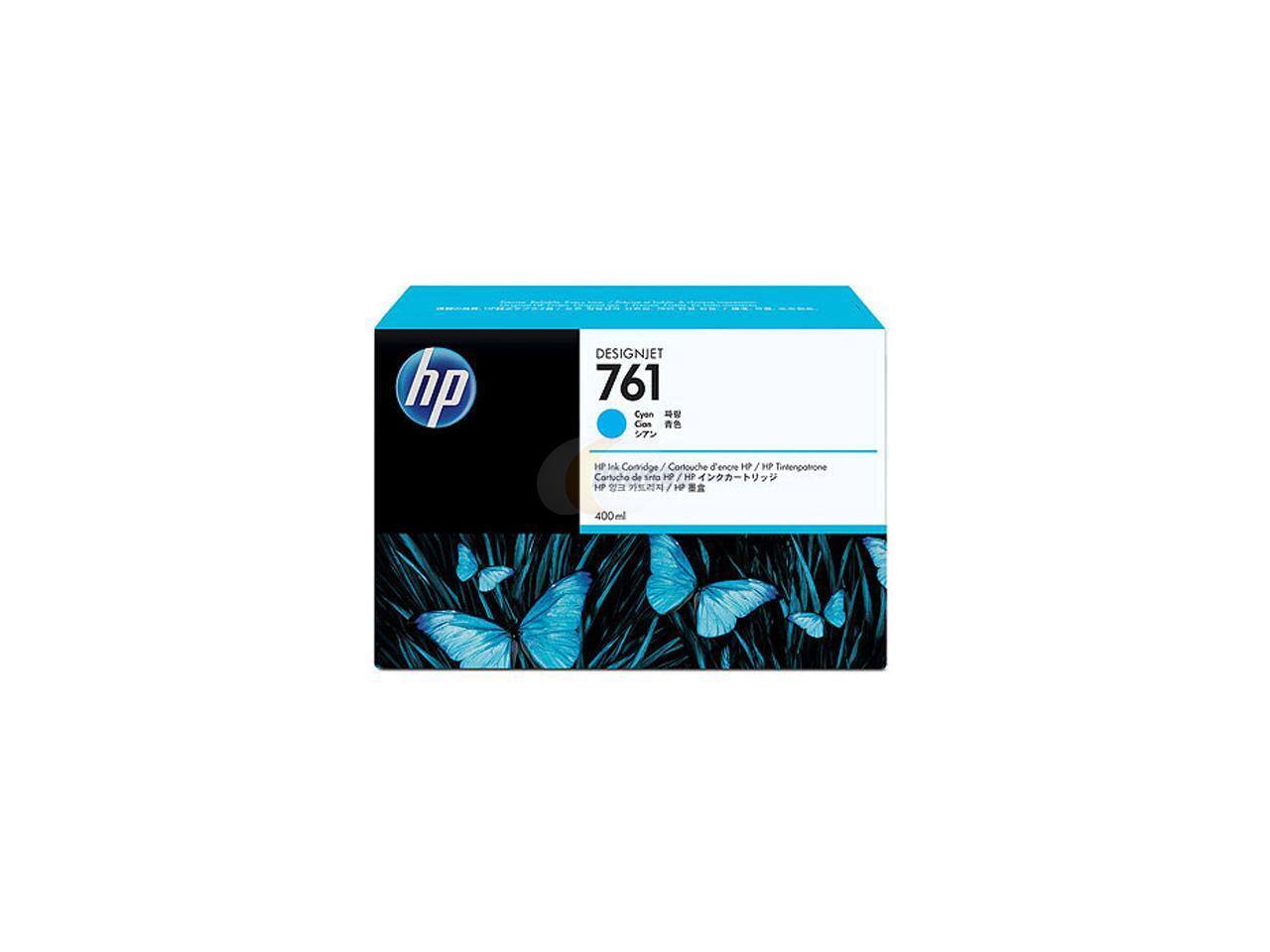 hp DESIGNJET 761 Cyan  
HP Ink Cartridge / Cartouche d'encre HP / HP Tintenpatrone  
400 ml