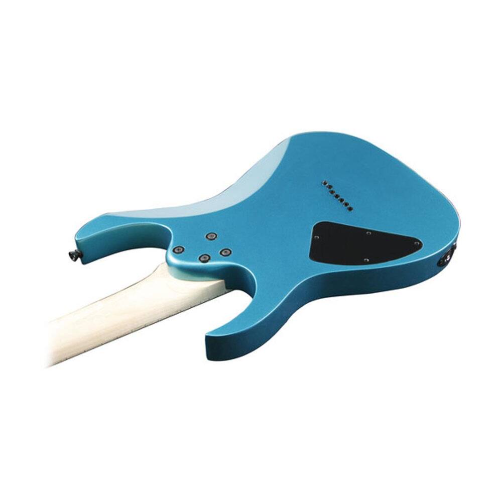 Alt View 1. Ibanez - Ibanez GRG 7 String Solid-Body Electric Guitar, Right, Metallic Light Blue, Full - Blue.