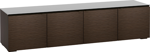 Angle View: Comfort - Coublo Media Console - Mocha Brown