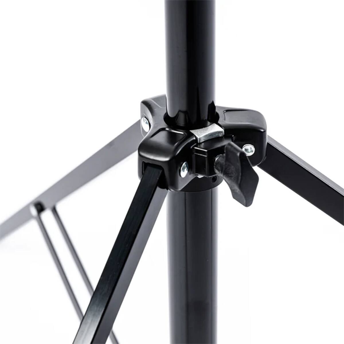 Alt View 4. CheetahStand - CheetahStand C12 Heavy Duty Auto Light Stand, 44" to 141" Height - Support up to 25 lbs., Black.
