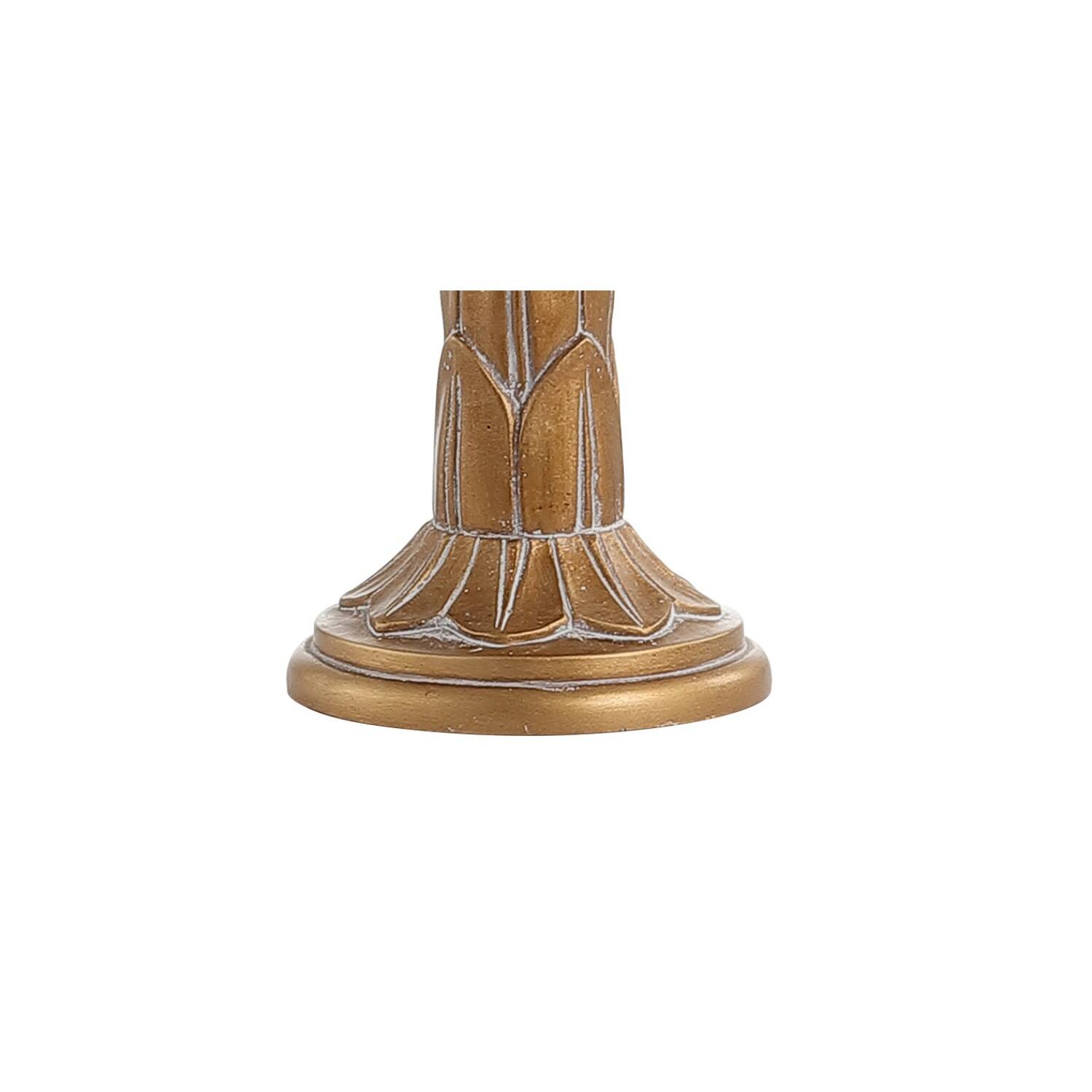 Alt View 4. Jonathan Y - Blanche 28.7" Resin LED Table Lamp, Antique Gold - Antique Gold.