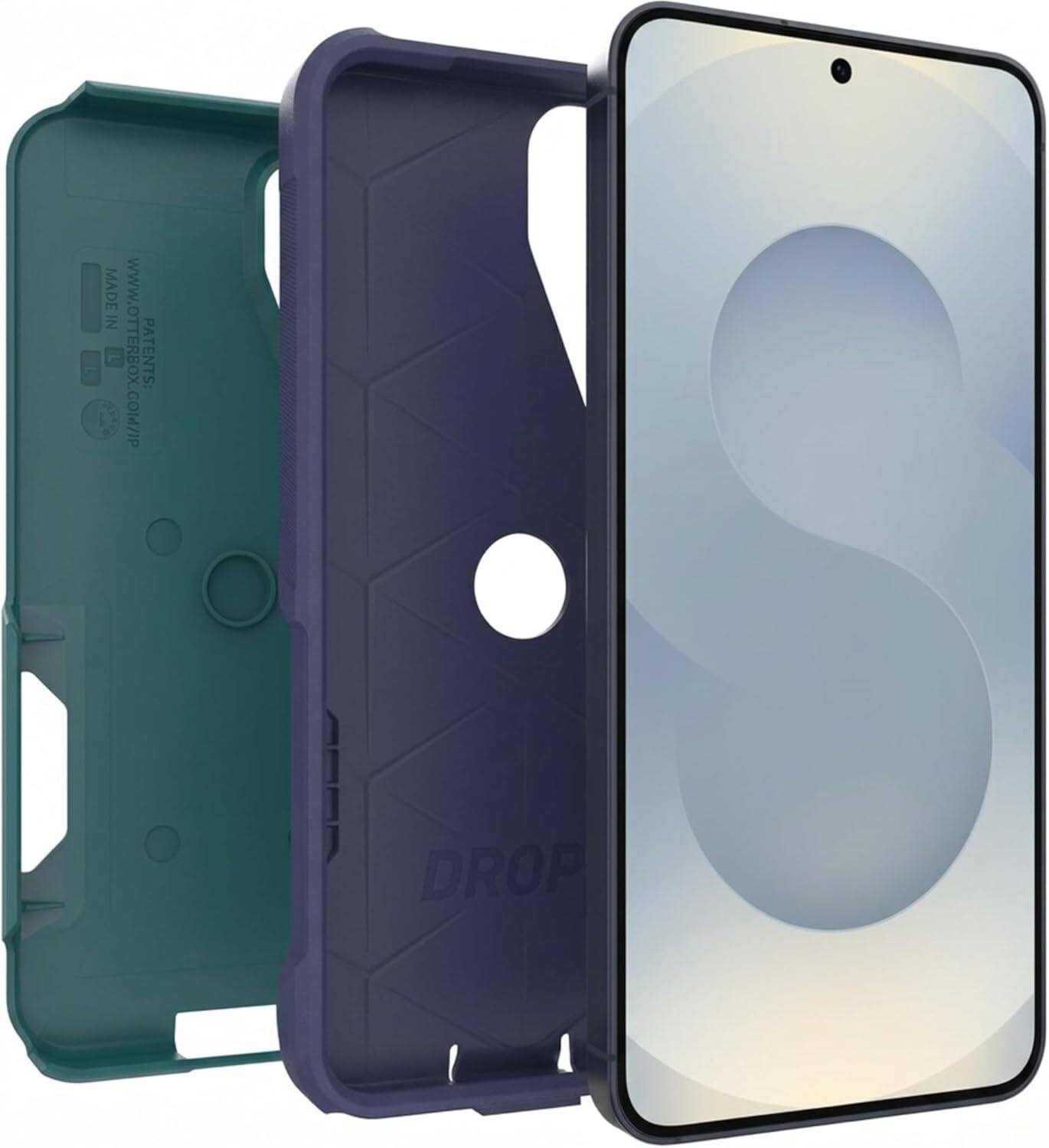 MADE IN USA  
WWW.OTTERBOX.COM/IP  
PATENTS: DROP  
DROP