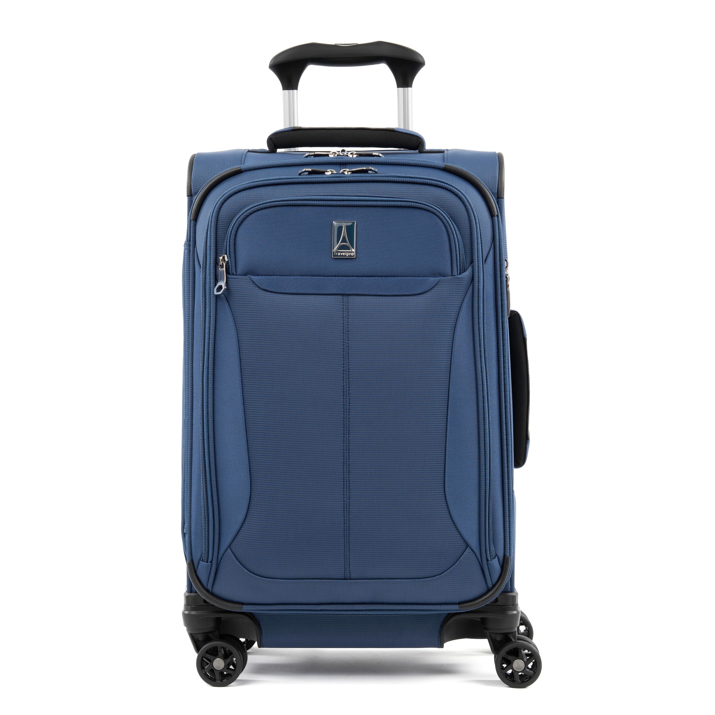 Photos - Luggage Travelpro  Tourlite Softside Expandable  21" Carry On Spinner - Blue 