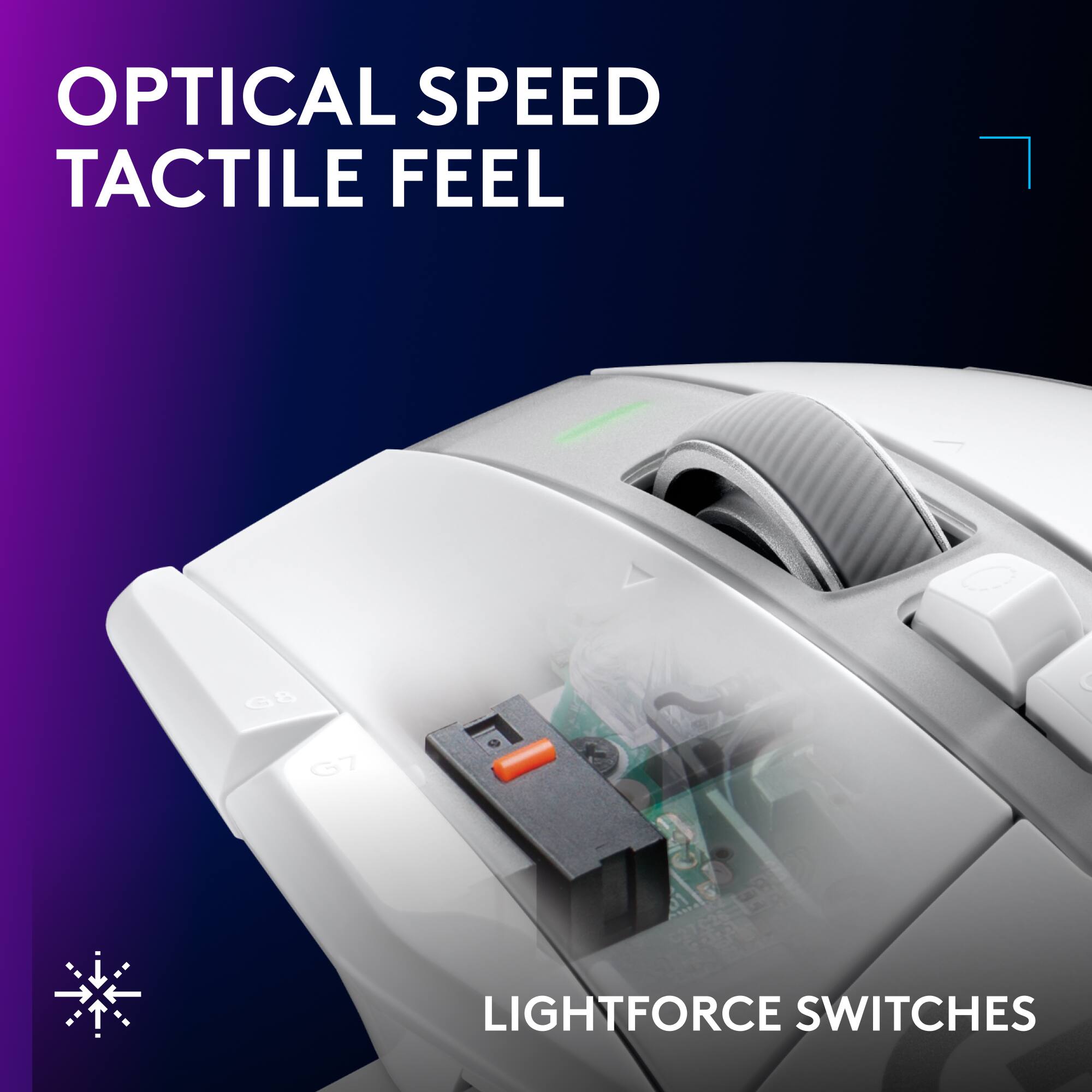 Logitech G502 X LIGHTSPEED Wireless Optical Gaming Mouse for