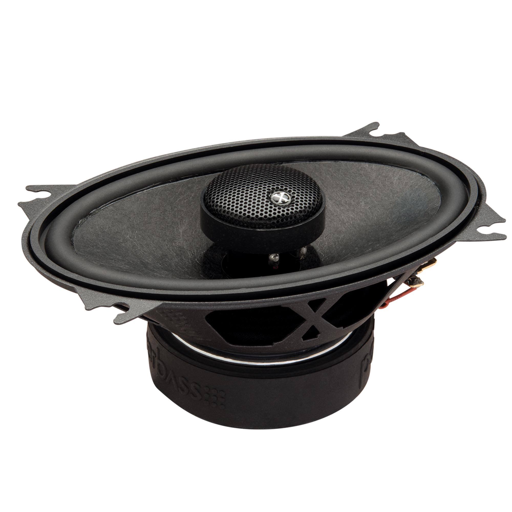 Alt View 10. Powerbass - PowerBass 2XL-463 - 4x6" Coaxial Speakers - Pair - Black/Gray.