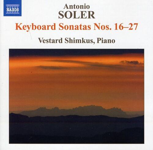 Antonio SOLER  
Keyboard Sonatas Nos. 16–27  
Vestard Shimkus, Piano