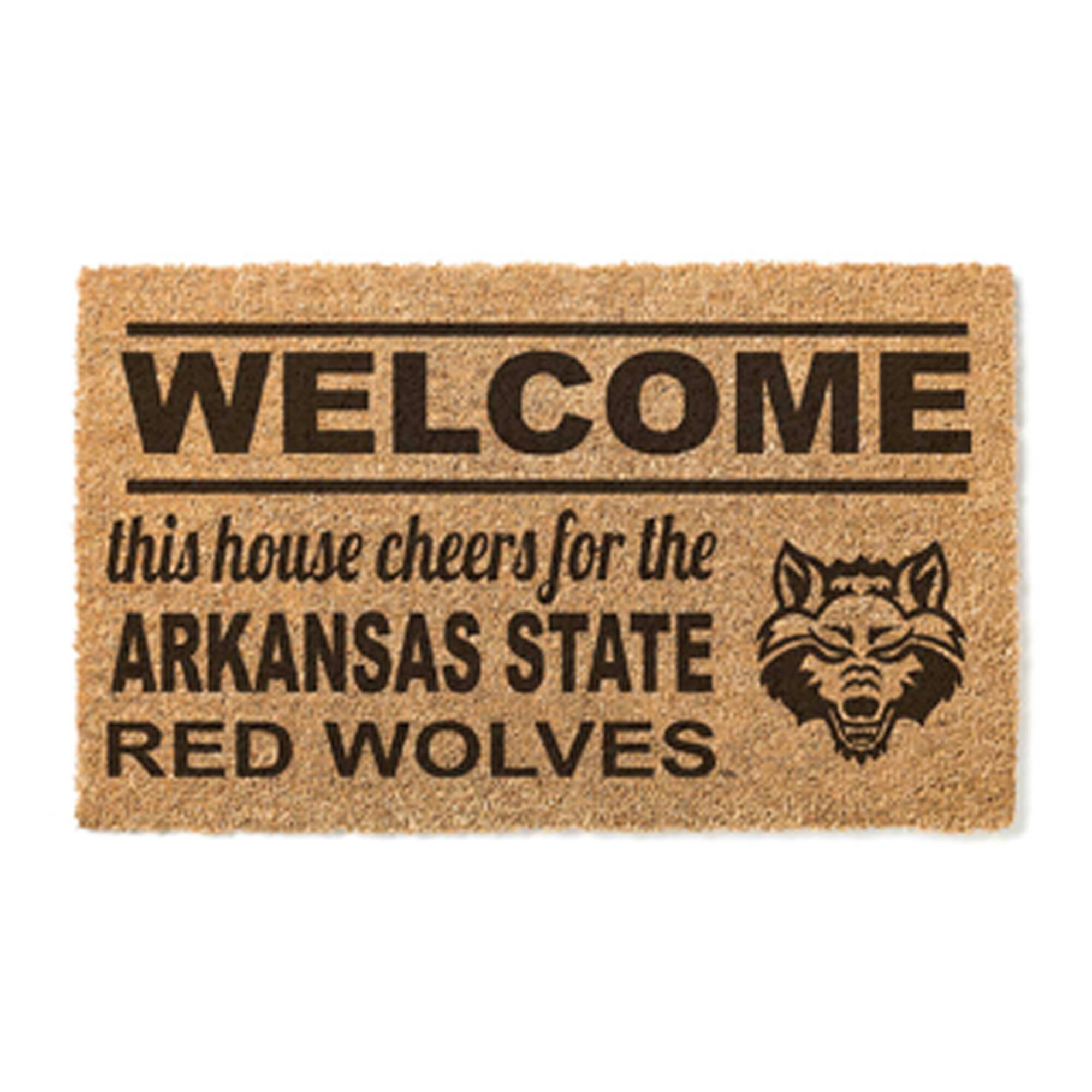 Arkansas State Red Wolves 18" x 30" Welcome Doormat