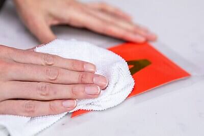 Alt View 2. Duck - Laminating Film Roll, 18" - Clear.