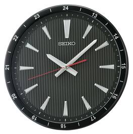 Seiko - 14" Kao Wall Clock - Black