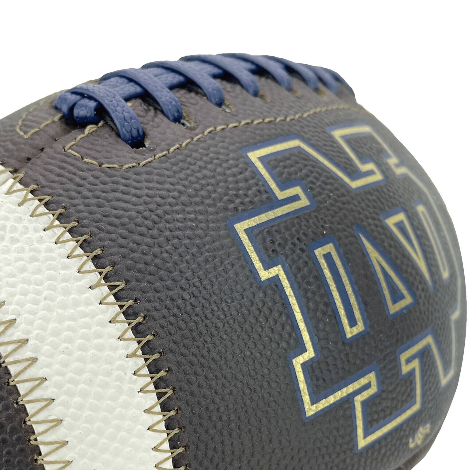 Alt View 3. Team Issue - Notre Dame Fighting Irish Vapor Elite Game Football - Multicolor.