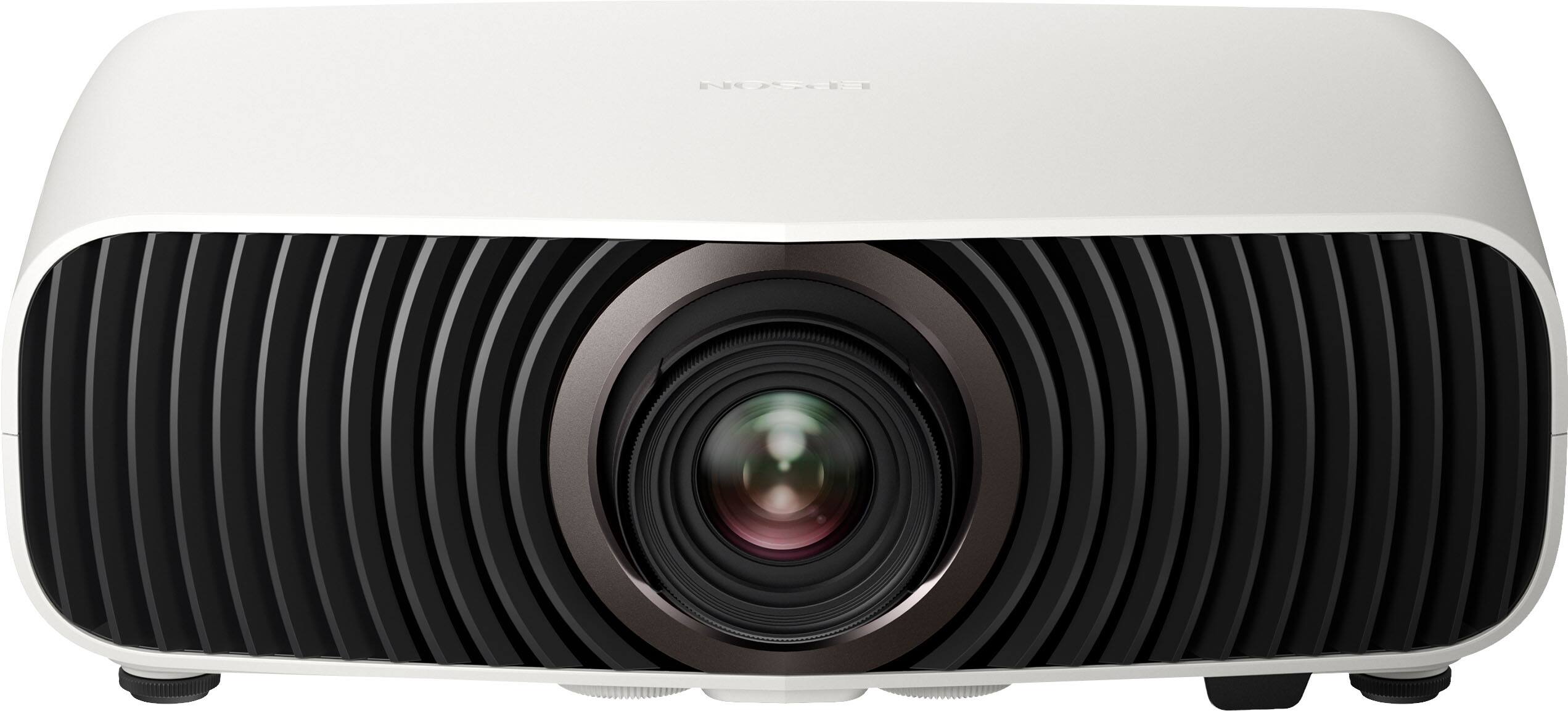 Front. Epson - Home Cinema LS7500 4K HDR Short Throw Laser Projector, 3,500 Lumens of Color and White Brightness, 3LCD, HDR - White.