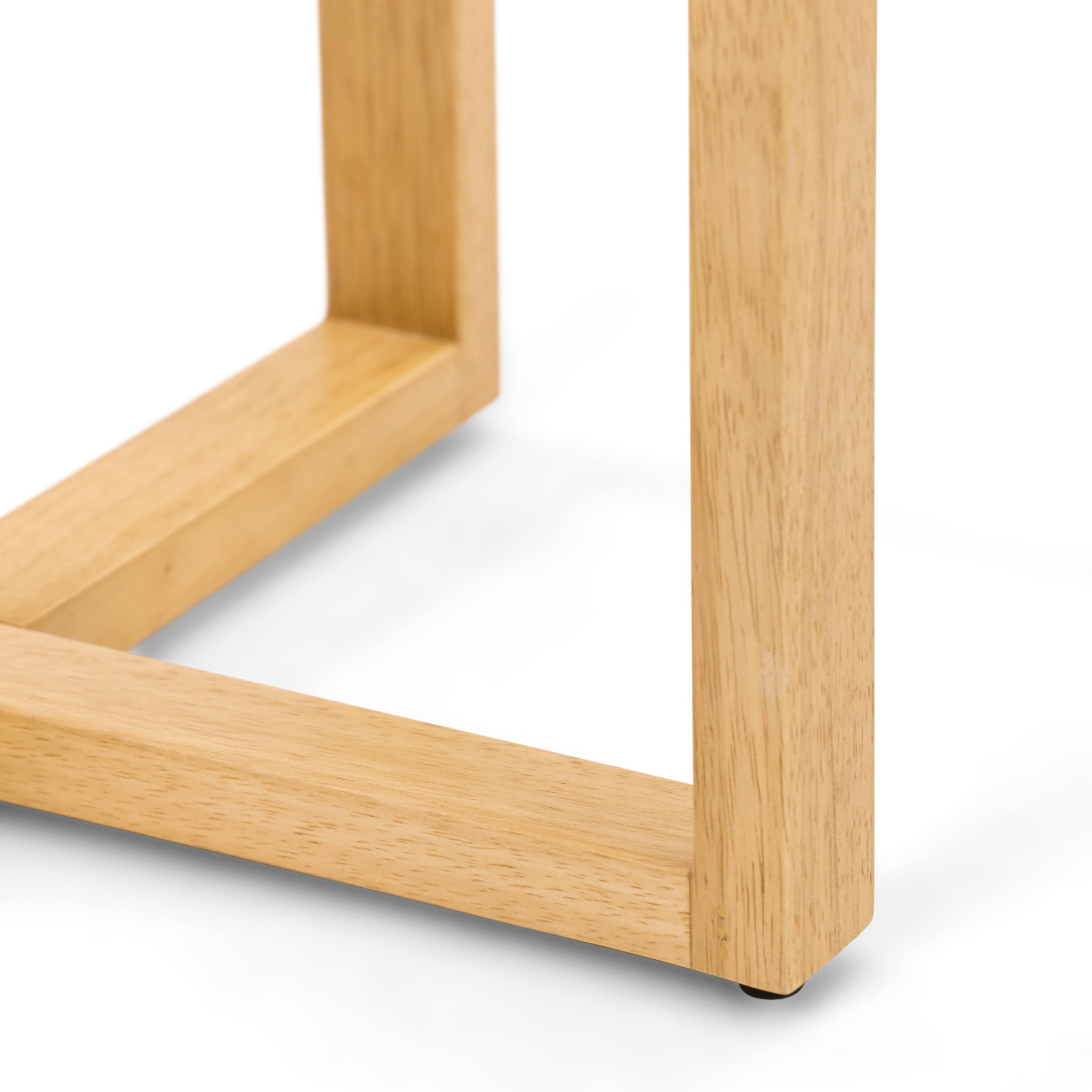 Alt View 2. Adore Decor - Adore Decor Dahlia Side Table, Natural - Natural.