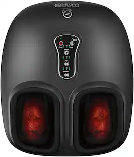 NuvoMed Heating and Vibrating Foot Massager Brown NFMV-4/0715 - Best Buy NuvoMed Heating and Vibrating Foot Massager Brown NFMV-4/0715 - Best Buy