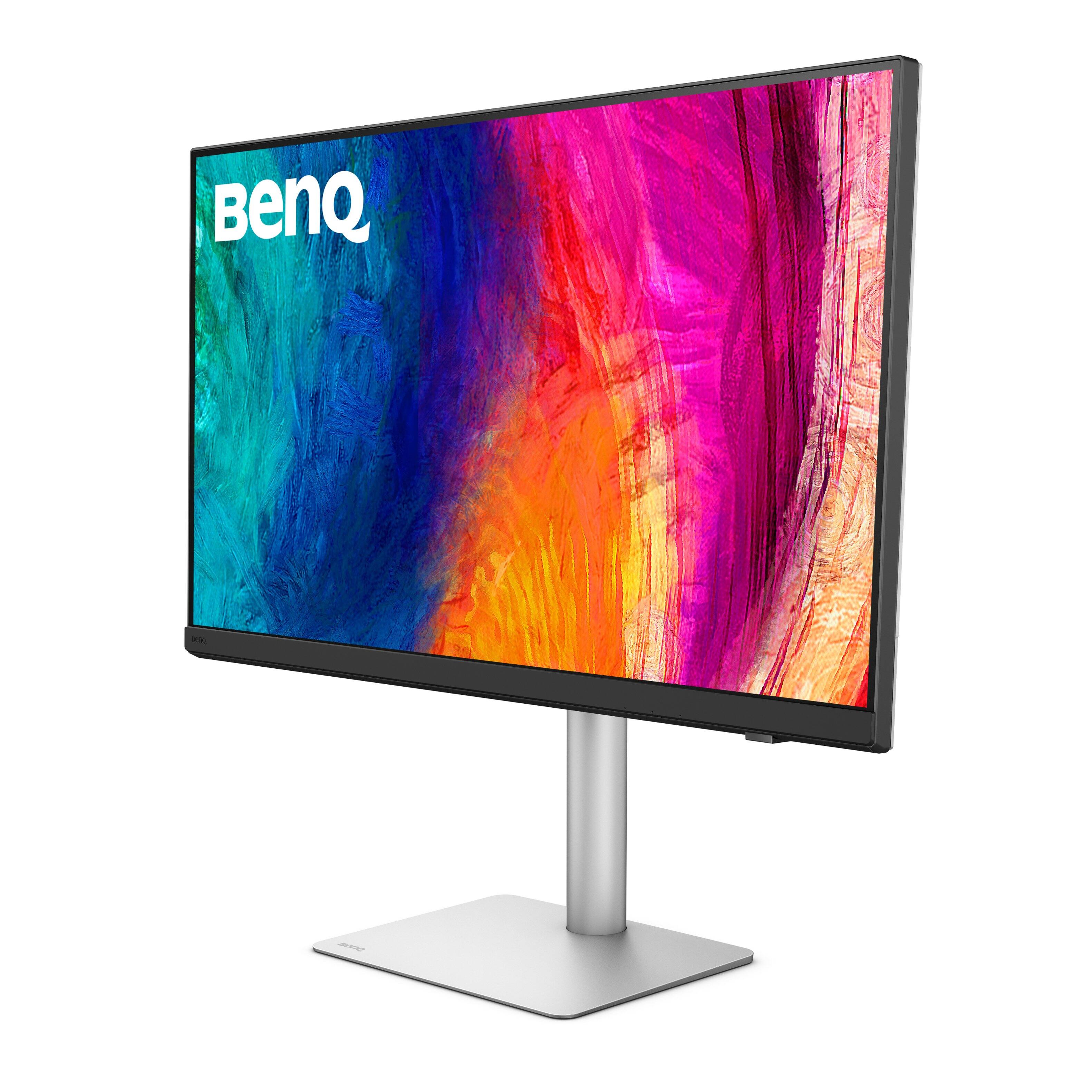 Left. BenQ - PD3226G 31.5" IPS LED 4K 144Hz Mac Compatibile Monitor (HDMI/DP/Thunderbolt 4 90W) - White.