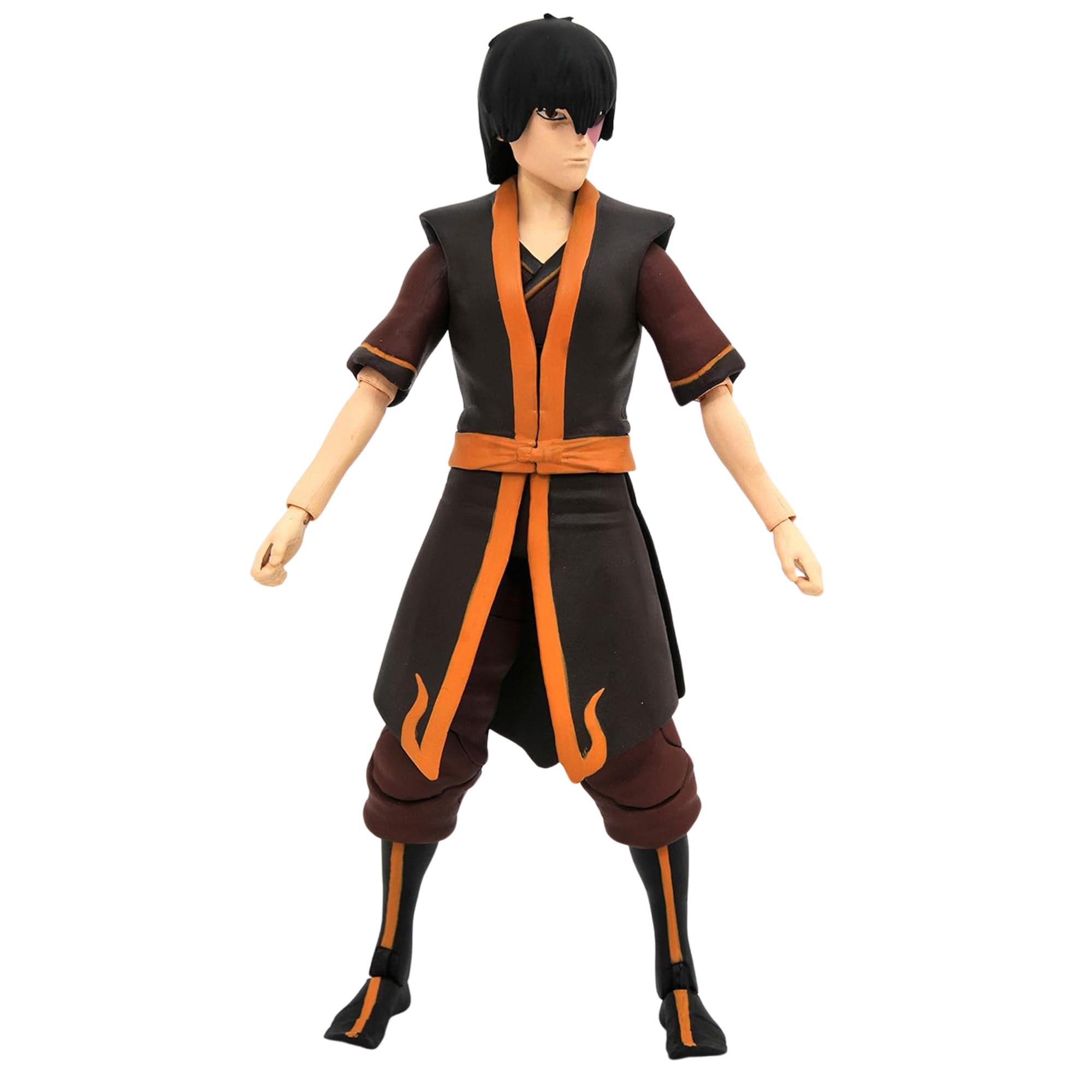 Alt View 3. Diamond Select Toys - Diamond Select - Avatar: The Last Airbender S1 - Dlx Zuko Action Figure   - Collectibles - Multicolor.