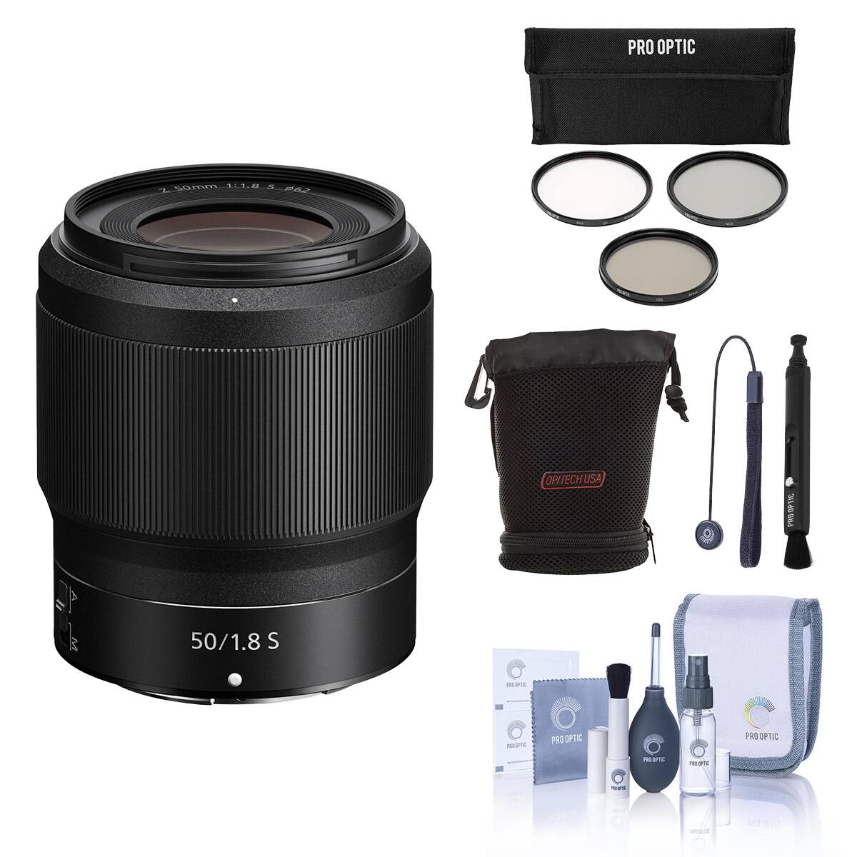 PRO OPTIC 50mm 1:1.8 S  
PRO OPTIC somm 112  
E E& OPYTECH USA 3A4G 0M6  
PRO OPTIC SE