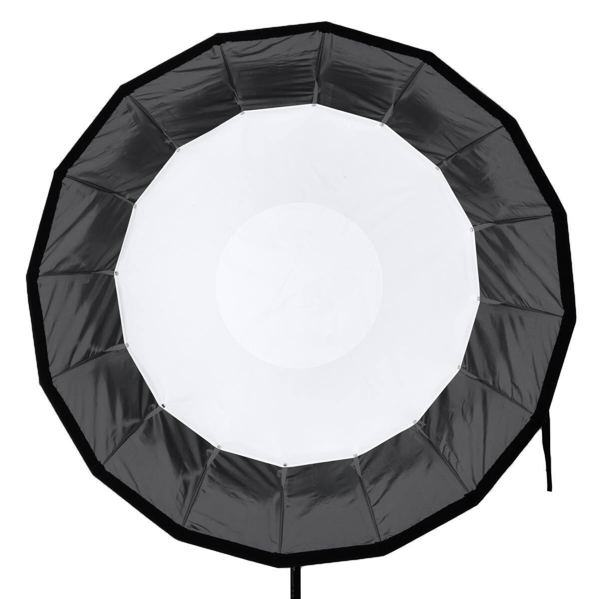 Alt View 1. Glow - Glow Inner and Outer Diffusion Fabrics for EZ Lock  48" Deep Parabolic Quick Softbox.