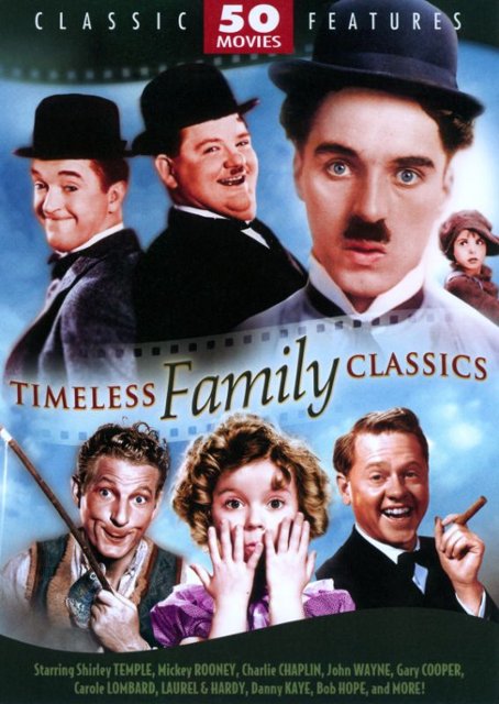 Front Standard. Timeless Family Classics: 50 Movies [12 Discs] [DVD].