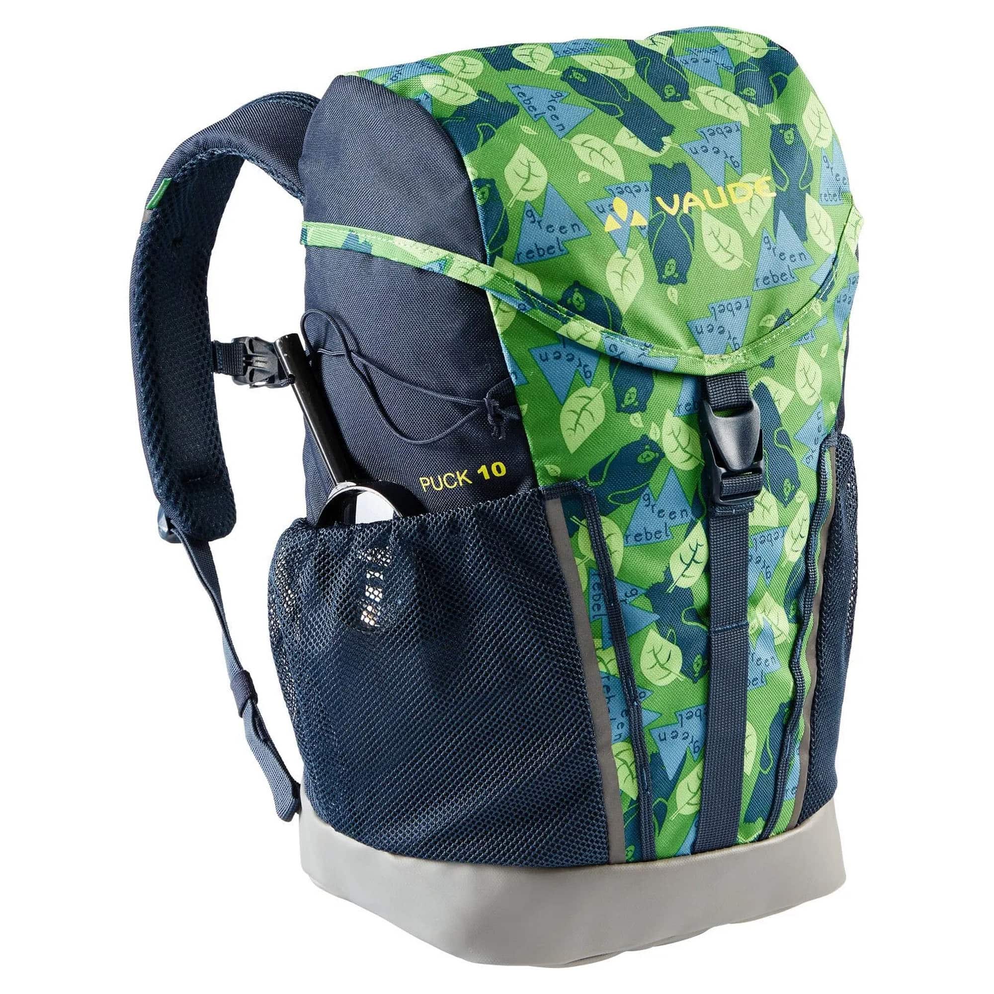 VAUDE - Puck 10 Children's Backpack - Parrot Green/Eclipse