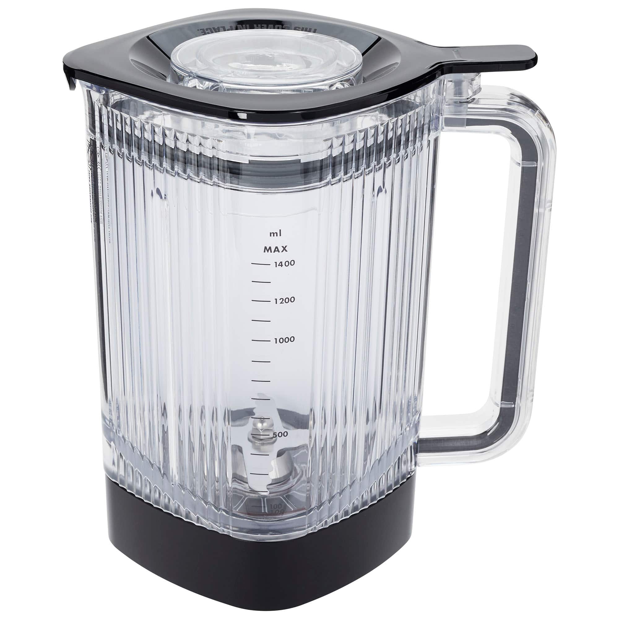 ZWILLING - Enfinigy 48-oz Power Blender Jar with Cross Blade and Vacuum Lid - Black