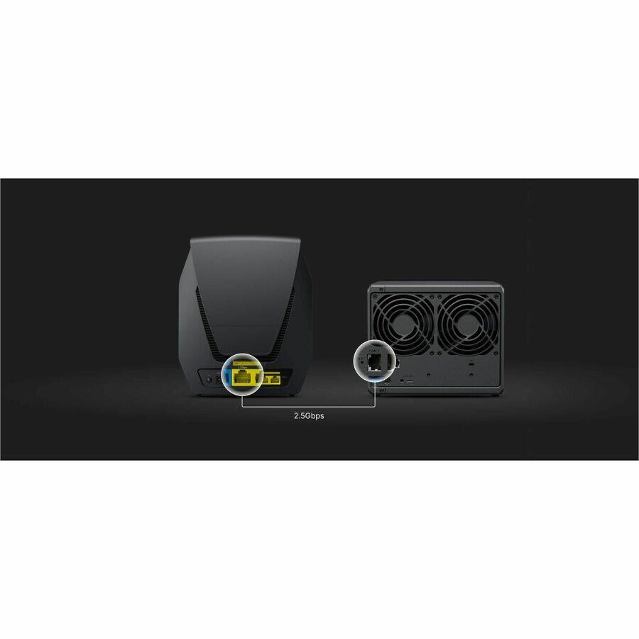 Alt View 6. Synology - Synology DS1825+ Diskless System 8-bay DiskStation (Diskless) - Black.
