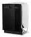 Left. Whirlpool - Whirlpool - Quiet Dishwasher with Boost Cycle and Pocket Handle - Black - Black.