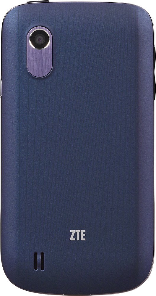 Best Buy: NET10 ZTE Midnight No-Contract Cell Phone Blue NTZEZ768G3P5P