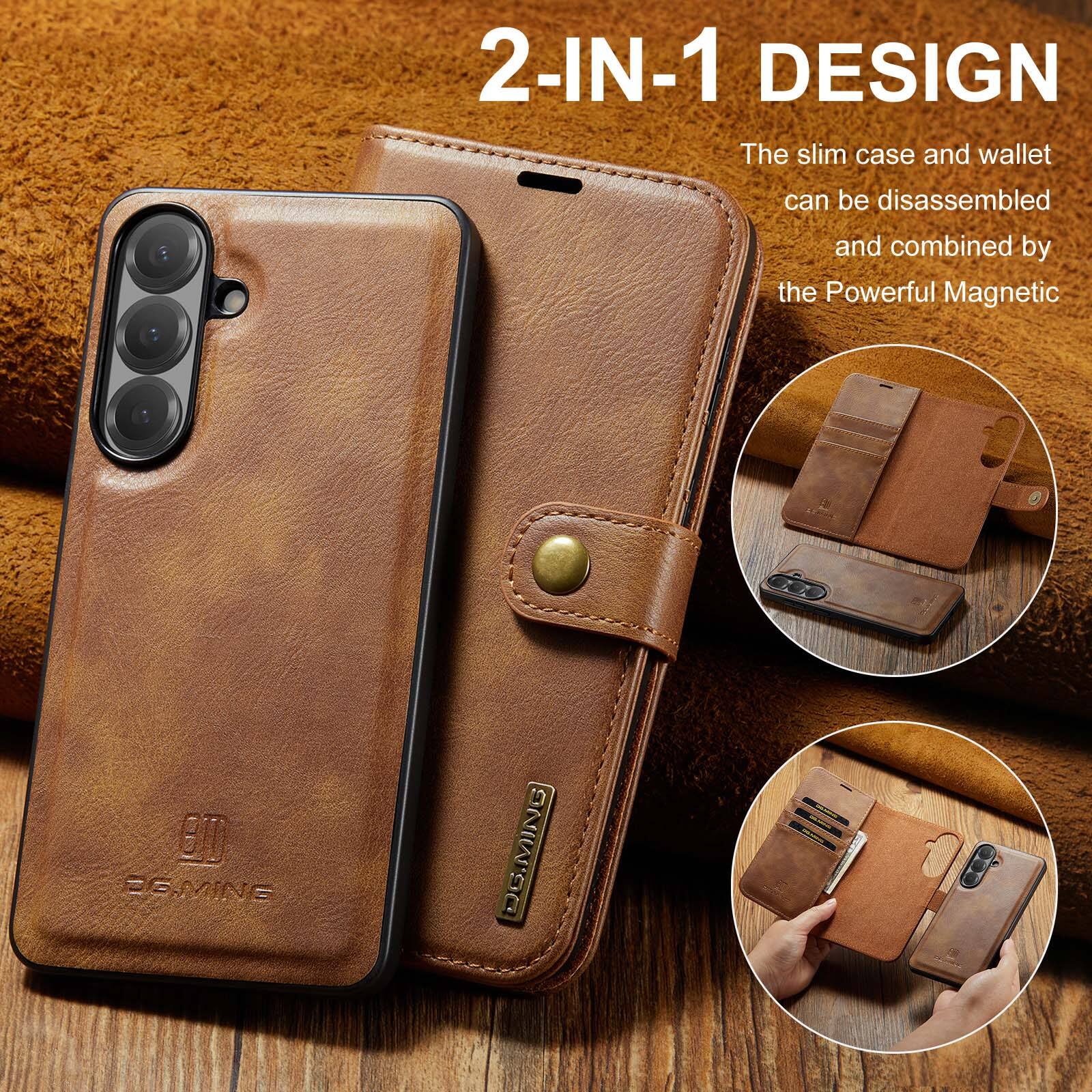 2-IN-1 DESIGN

The slim case and wallet can be disassembled and combined by the Powerful Magnetic