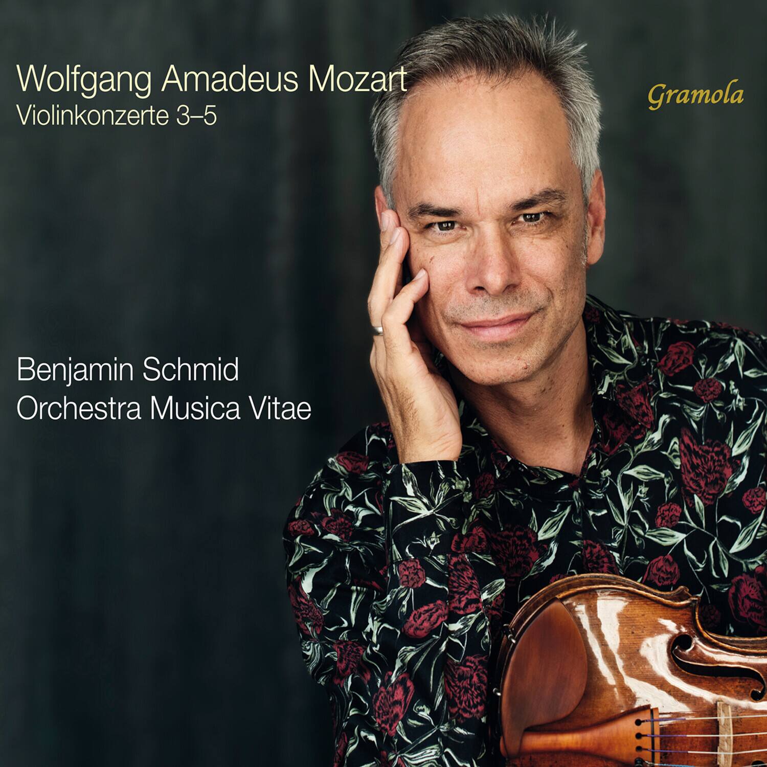 Wolfgang Amadeus Mozart  
Violinkonzerte 3–5  

Benjamin Schmid  
Orchestra Musica Vitae  

Gramola