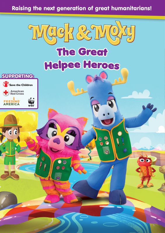  Mack &amp; Moxy: The Great Helpee Heroes [DVD]
