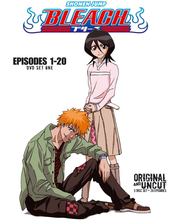 Shonen Jump Bleach Dvd Lot 1-10 41 Episodes Anime 