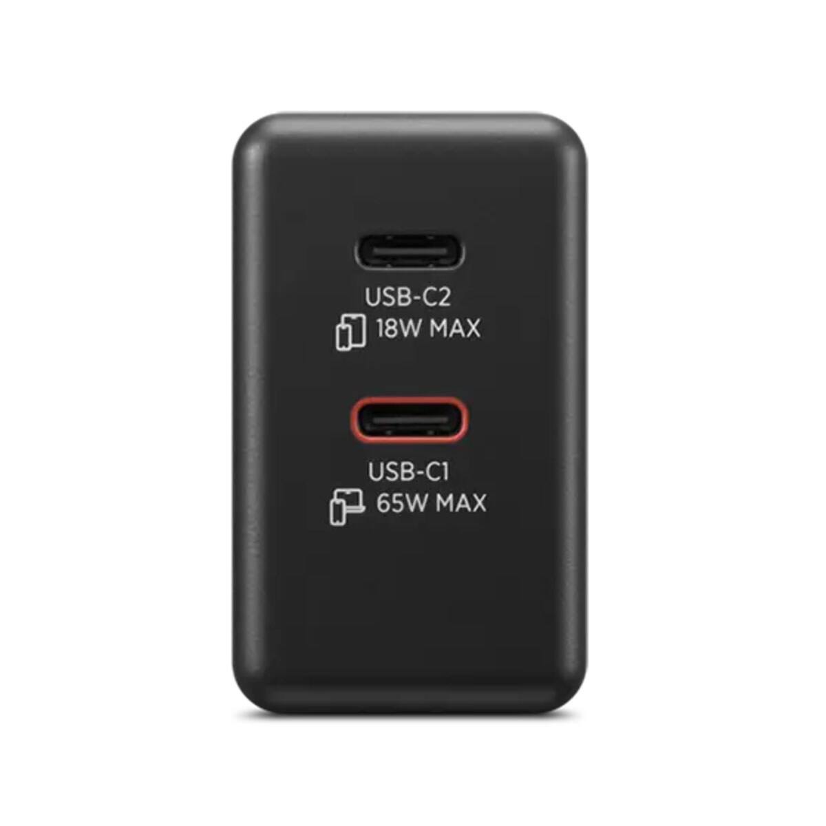 USB-C2 18W MAX  
USB-C1 65W MAX