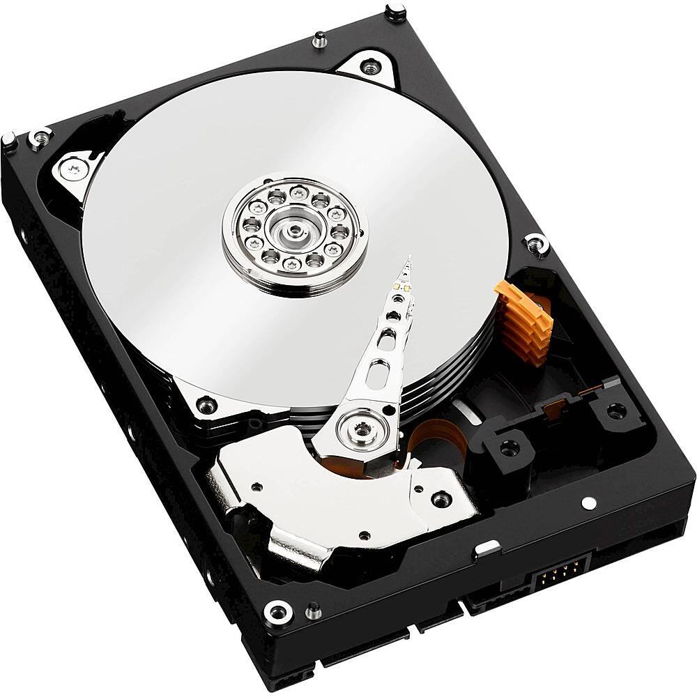 Alt View 17. WD - Black 2TB Internal SATA Hard Drive (OEM/Bare Drive) for Desktops - Black/Silver.