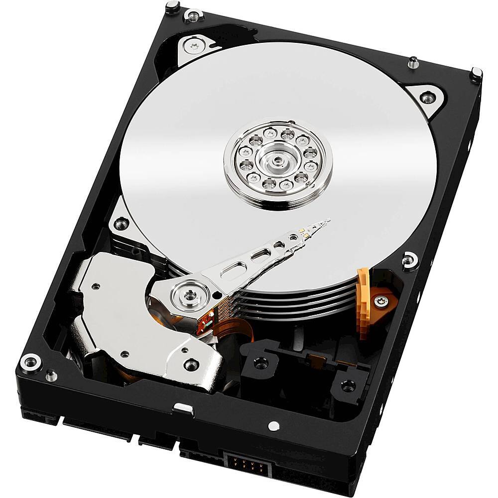 Alt View 18. WD - Black 2TB Internal SATA Hard Drive (OEM/Bare Drive) for Desktops - Black/Silver.
