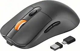 ProtoArc - Portable Wireless Mouse Bluetooth Mice for Laptop - Wireless - Black
