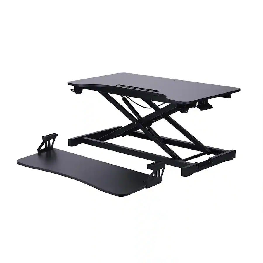 Replacement Rising Desk Rocelco Sit to Standing Desk Riser and Converter, Standing Desk Black R ...