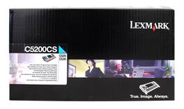Lexmark - C5200CS C5202CS C520 C530 Toner Cartridge (Cyan) in Retail Packaging